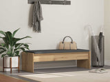 Hall Bench with Cushion Artisan Oak 103 x 38 x 40 cm 891567