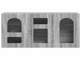 Sideboard Grey Sonoma 100 x 35 x 59 cm Engineered Wood 891350