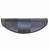 Self-adhesive Stair Mats 15 pcs Black and Grey 65x21x4 cm 322412