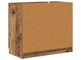 Sideboard with Drawer Old Wood 60 x 30 x 70 cm Engineered Wood 880773