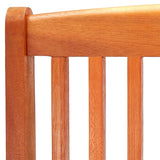 Garden Chair Set of 8 Brown Solid eucalyptus wood Compact 3087148