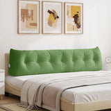 Back Pillow Light Green 200 x 24 x 50 cm Velvet 42014606