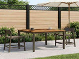 Coffee Table Natural and Coffee 80 x 80.5 x 45 cm 901288