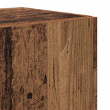 TV Cabinet Set 8 pcs Old wood 80 x 30 x 30 cm Engineered wood 3393324
