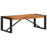 ZNTS Coffee Table 100x50x35 cm Solid Wood Acacia 4016675