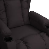 Massage Chair Black Faux Leather 339075