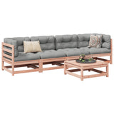 5 Piece Garden Sofa Set Solid Wood Douglas Fir 3299281