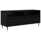 TV Cabinet with Drawer Black Oak 100 x 34.5 x 44.5 cm 881779