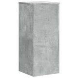 Plant Stands 2 pcs Concrete Grey 30x30x70 cm Engineered wood 852927
