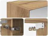 Bathroom Mirror Cabinet Artisan Oak 100 x 14.5 x 70 cm 889134