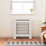 MDF Radiator Cover White 78 cm 325563