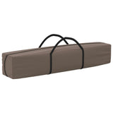 Folding Party Tent Taupe 2x2 m 93498