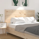 Headboard 206x4x100 cm Solid Wood Pine 818740