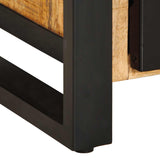 Sideboard 55x35x70 cm Solid Rough Wood Mango 4013573