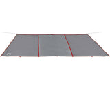 Camping Tarp Grey and Orange 420x440 cm Waterproof 94675