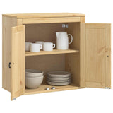 Cabinet SKI Honey Brown 60 x 32 x 60 cm Solid Pine Wood 42007558