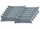 Cushion Cover 12 pcs HEERLEN Light Blue 40 x 80 cm 909966