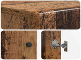 Bathroom Storage Cainet BREDA Old Wood 30 x 31 x 80 cm 897493