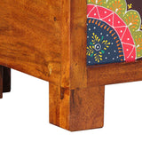 Storage Box Multicolour 50 x 30 x 40 cm Solid acacia wood 4016524