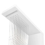 ZNTS Shower Panel System Aluminium Matte White 142372
