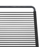 Garden Chairs 2 pcs Black 48 x 55 x 89.5 cm Rattan 42025096