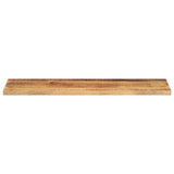 Table Top 100x40x3.8 cm Rectangular Solid Wood Rough Mango 371385