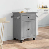 Kitchen Trolley BODO Grey 72x45x80 cm 4016877
