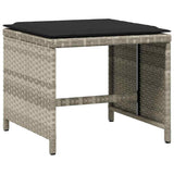 Garden Dining Set Light Grey 3211187