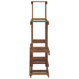 Flower Stand 95x25x96 cm Solid Wood Fir 362861