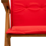 Reclining Garden Chairs 4 pcs Natural Solid Acacia Wood 3434468