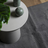 Rug IZA Short Pile Scandinavian Look Anthracite 160x230 cm 375430