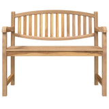 Garden Bench 114x59x87 cm Solid Teak Wood 364408
