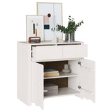 Sideboard Drammen White 79 x 43 x 75.5 cm Solid Pine wood 42003041