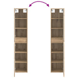 Bathroom Furniture Set 3 pcs Artisan Oak 33 x 34.5 x 160 cm 3406092
