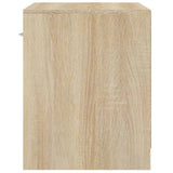Nightstand 2 pcs with Drawer Oak Colour 242546
