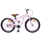 Kids Bike 20 Inches for 6-11 Years Old Light Pink 42009688