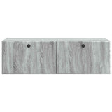 Wall-Mounted TV Cabinet 98 x 41 x 30 cm Grey Sonoma 899211