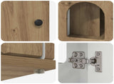 Cat House Artisian Oak 85 x 55 x 50 cm Engineered Wood 8000733