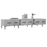 TV Cabinet Concrete Grey 150x36x30 cm Engineered Wood 829160