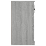 Sideboard Grey Sonoma 70x35.5x67.5 cm Engineered Wood 816430