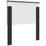 Headboard Black Oak 100 cm Engineered Wood 887693