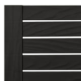 Sun Lounger Set of 2 Black Polypropylene Medium Modern 364148