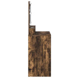 Dressing Table Smoked Oak 75.5 x 41 x 135 cm Engineered Wood 865113