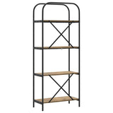 Bookshelf Artisan Oak 60 x 30 x 146 cm Engineered wood 879862