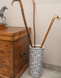 Jane Blue & White Floral Umbrella Stand MB029