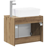 Bathroom Furniture Set Artisan Oak Engineered Wood 3404339