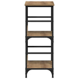 Book Cabinet Artisan Oak 50x33x82 cm Engineered Wood 857465