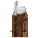 Bathroom Cabinet Set 3 pcs Old Wood 49.5 x 35 x 63 cm 3405625
