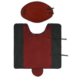 Horse Blanket Bordeaux and Black 75 cm Polyester 42013127