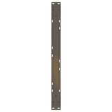 Coffee Table Legs 2 pcs Natural Steel 70x cm Steel 4012715